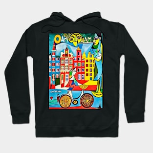 Amsterdam, globetrotters Hoodie